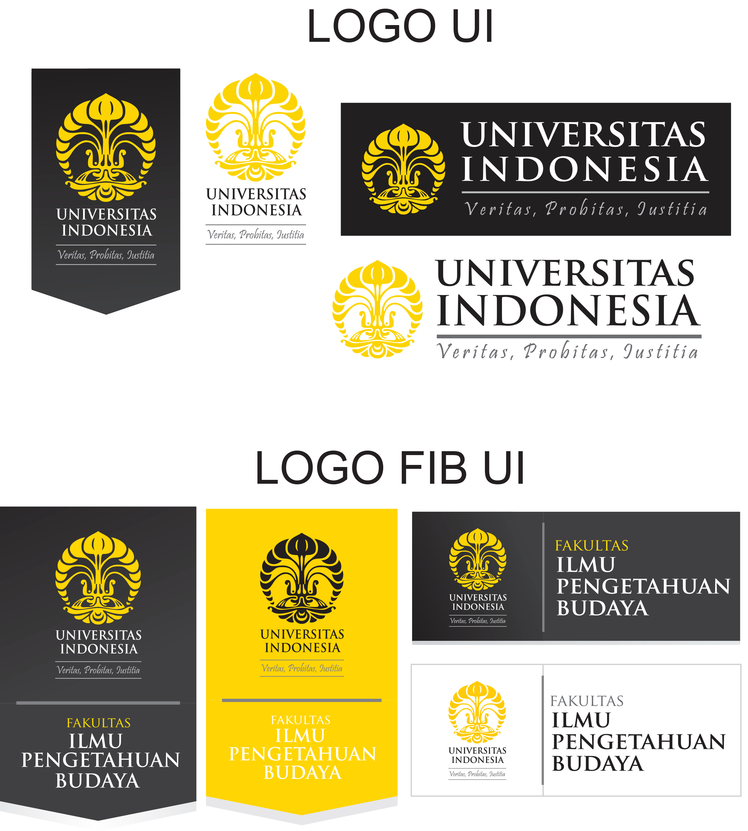  Logo UI  dan FIB UI 